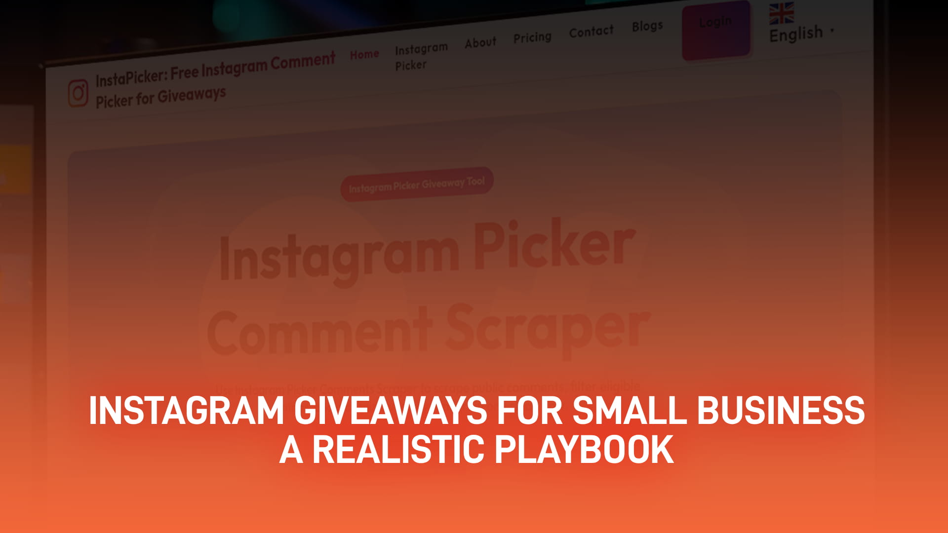 Instagram Giveaways for Small Business: A Realistic Playbook