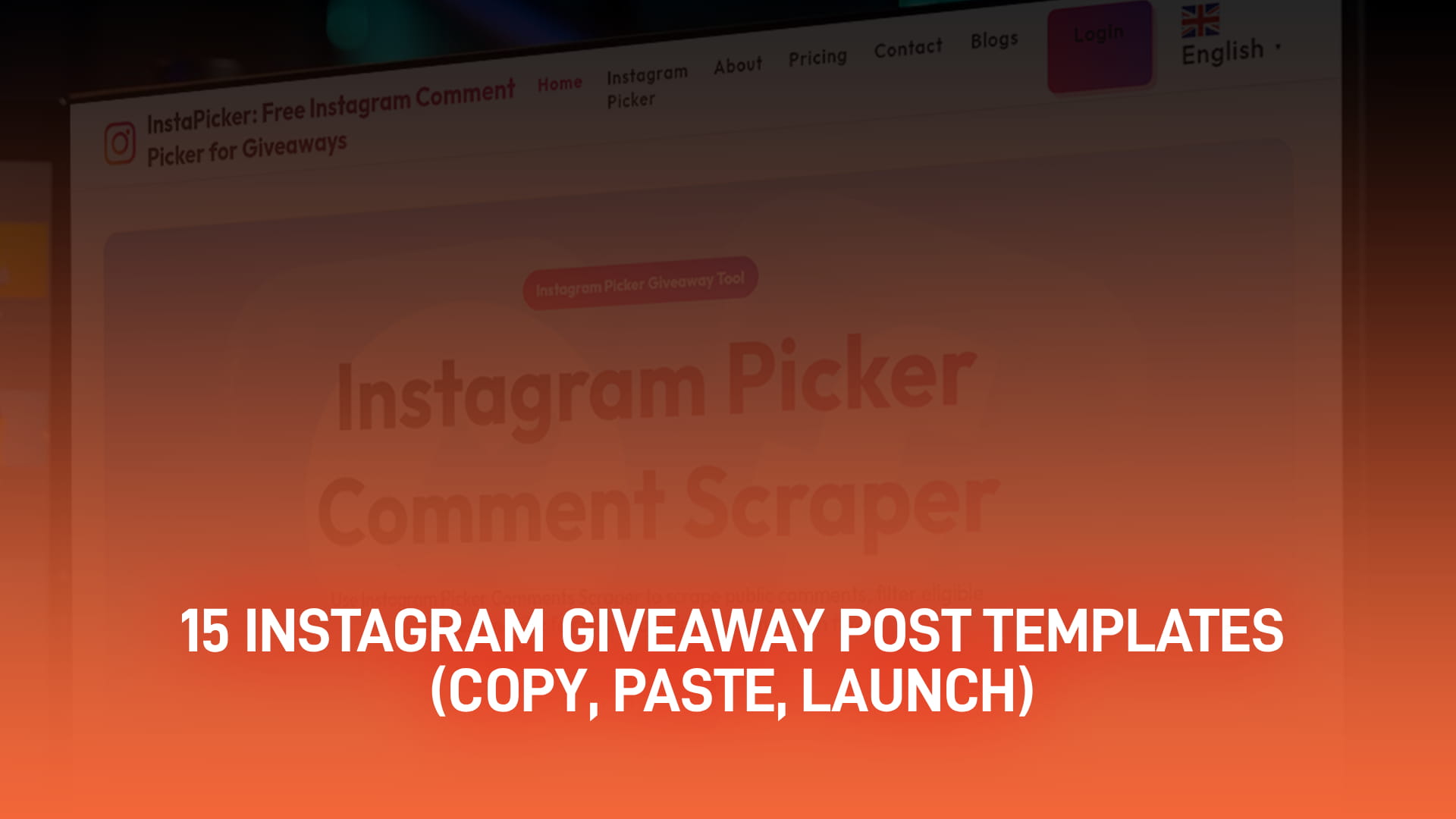 15 Instagram Giveaway Post Templates (Copy, Paste, Launch)
